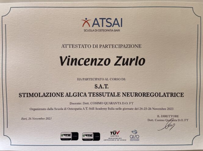 NUOVO attestato